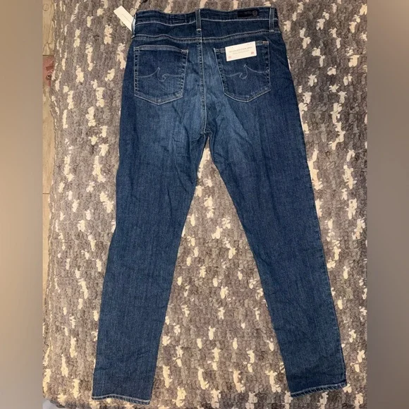 *NWT* AG Adriano Goldschmied Classic Blue Straight Leg Jeans - sz29R (P22) - Picture 4 of 5